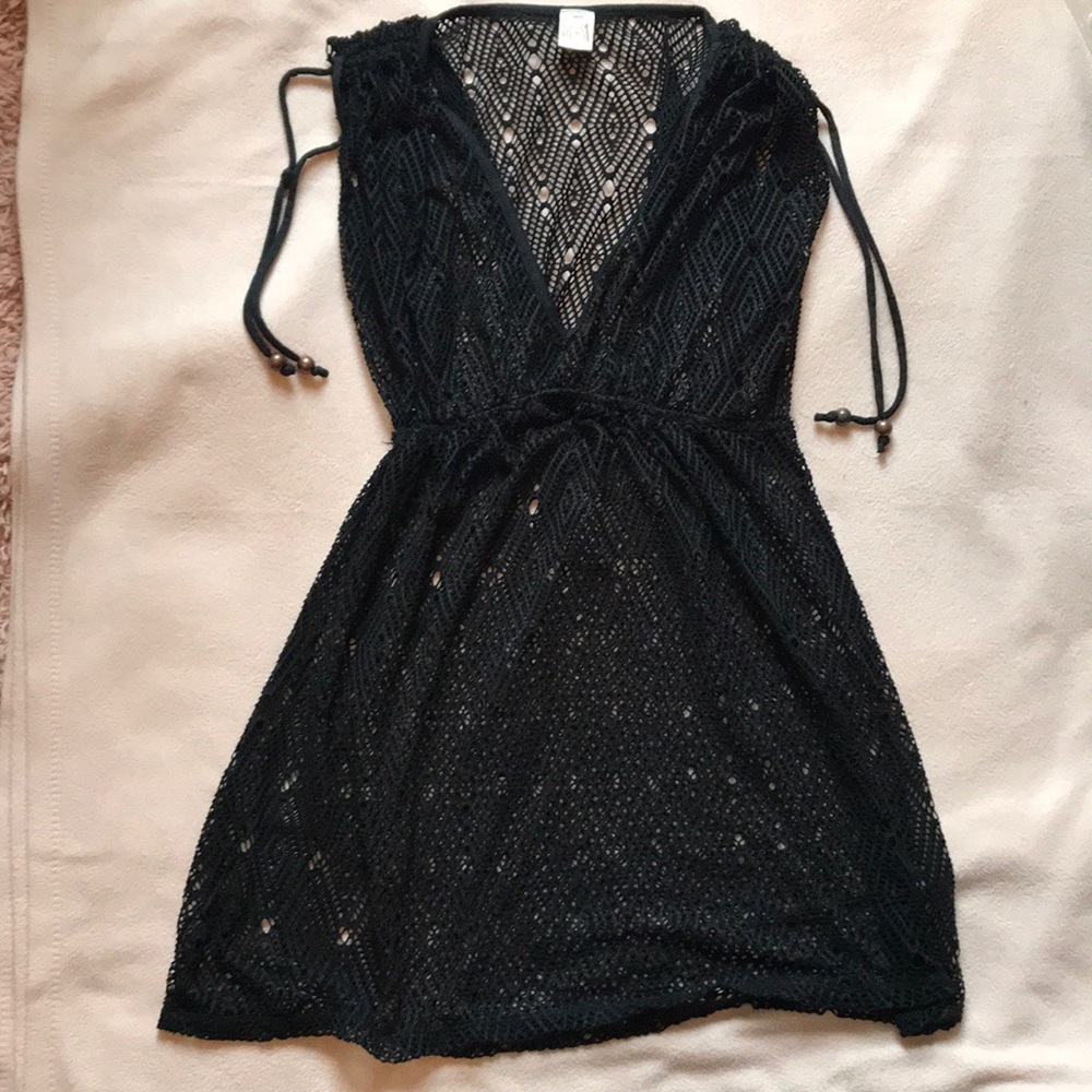 Black swimsuit coverup!